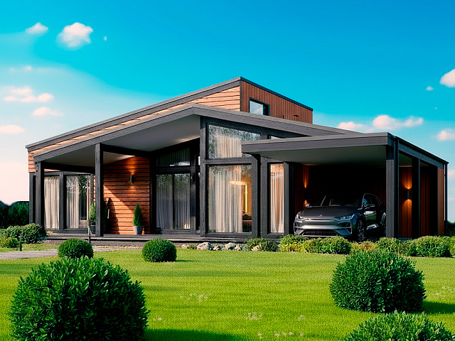 Каркасный дом САНКТ ПЕТЕРБУРГ